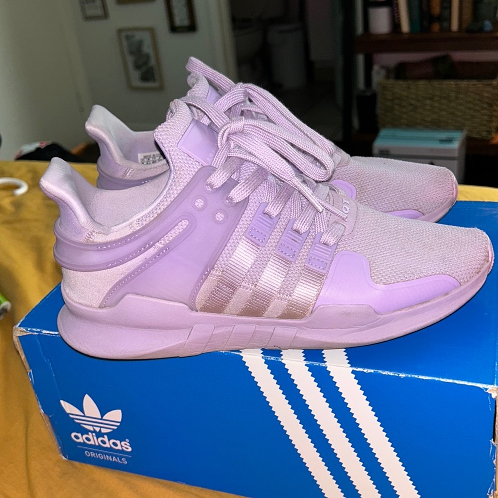 Lilac adidas sneakers ๐๐๐๐ - Picture 1 of 9